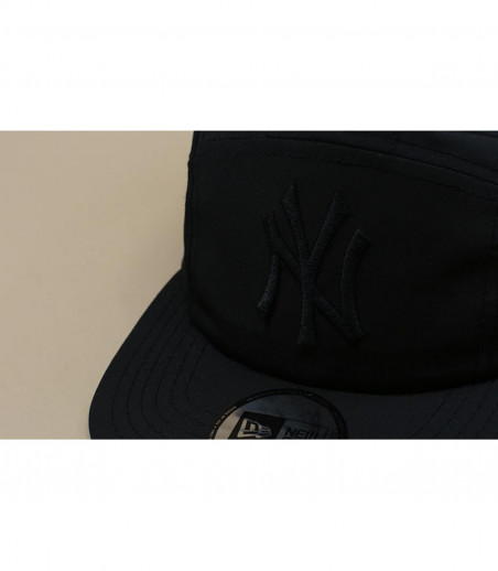 5 Panel NY Cap schwarz 5 Panel NY Cap schwarz